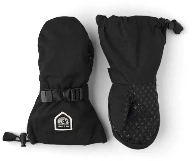 HESTRA Fjellvotten Jr - mitt Svart